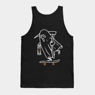 Ghost Skateboarding Tank Top